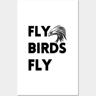 Fly birds fly Posters and Art